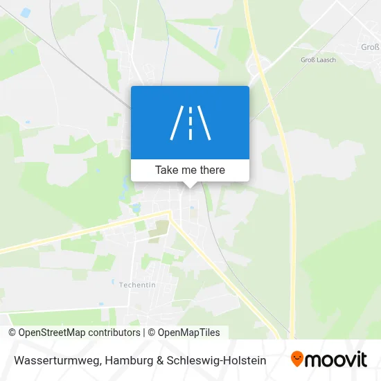 Wasserturmweg map
