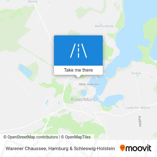Warener Chaussee map