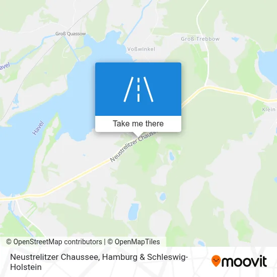Neustrelitzer Chaussee map