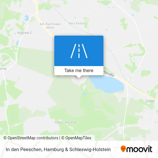 In den Peeschen map