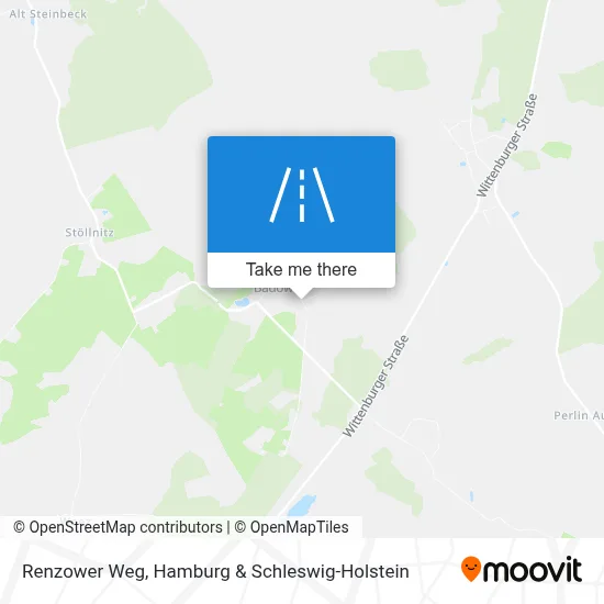 Renzower Weg map