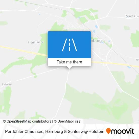Perdöhler Chaussee map