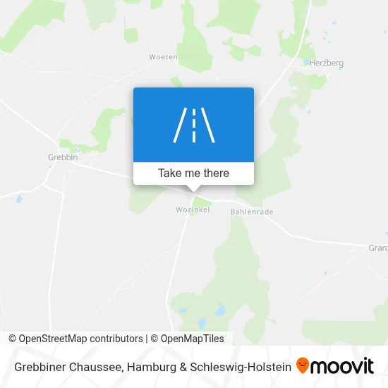 Grebbiner Chaussee map