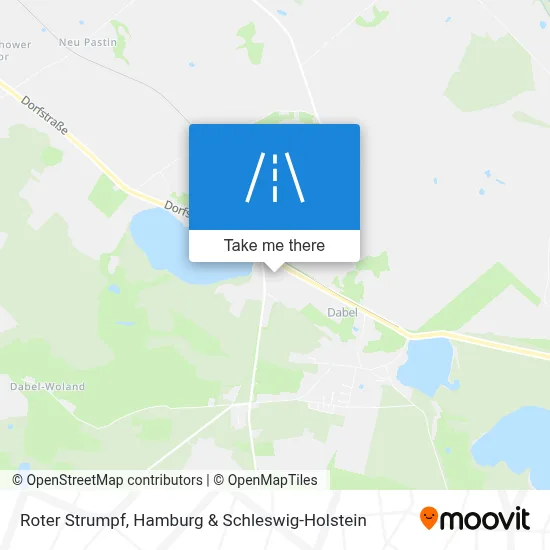 Roter Strumpf map