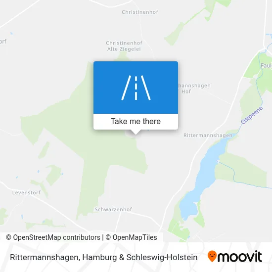Rittermannshagen map