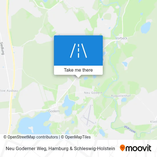 Neu Goderner Weg map