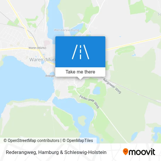 Rederangweg map