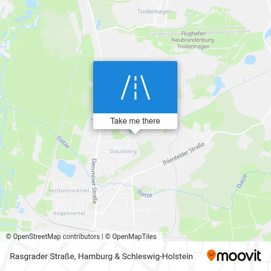 Rasgrader Straße map
