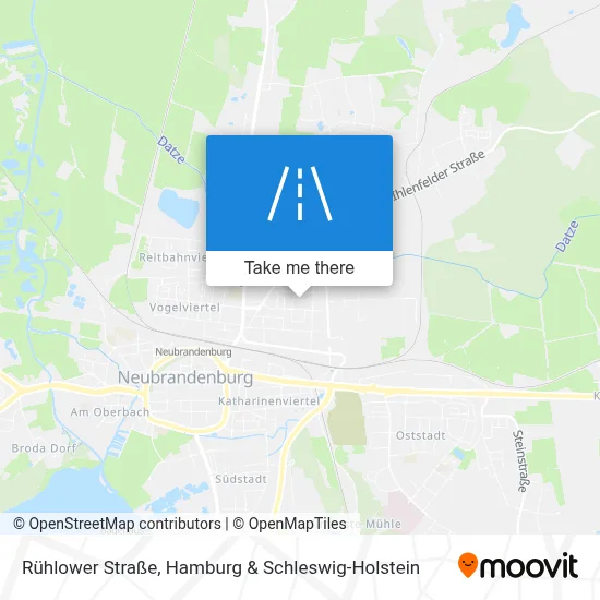 Rühlower Straße map