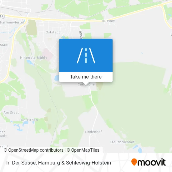 In Der Sasse map
