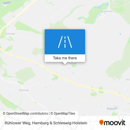 Rühlower Weg map