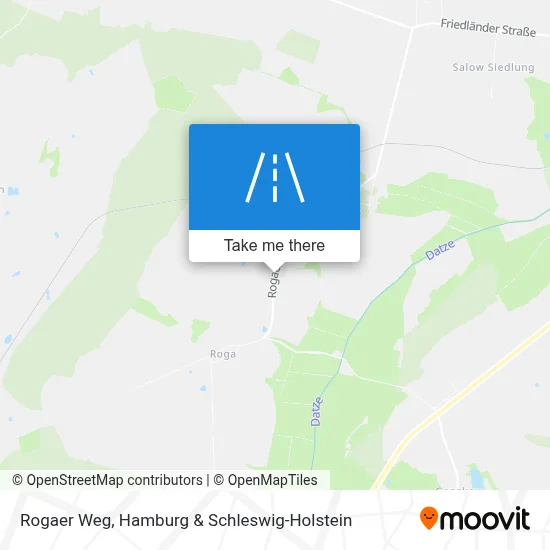 Rogaer Weg map