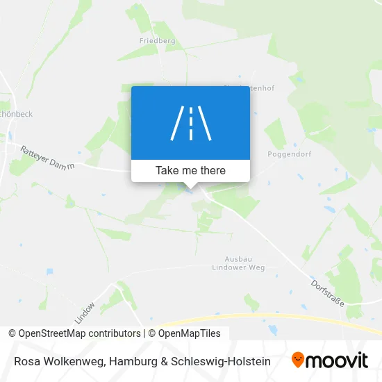 Rosa Wolkenweg map