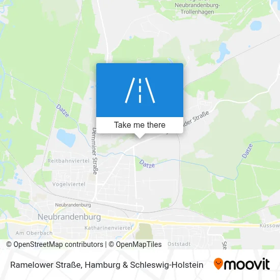 Ramelower Straße map