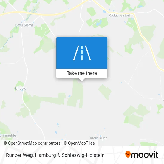 Rünzer Weg map