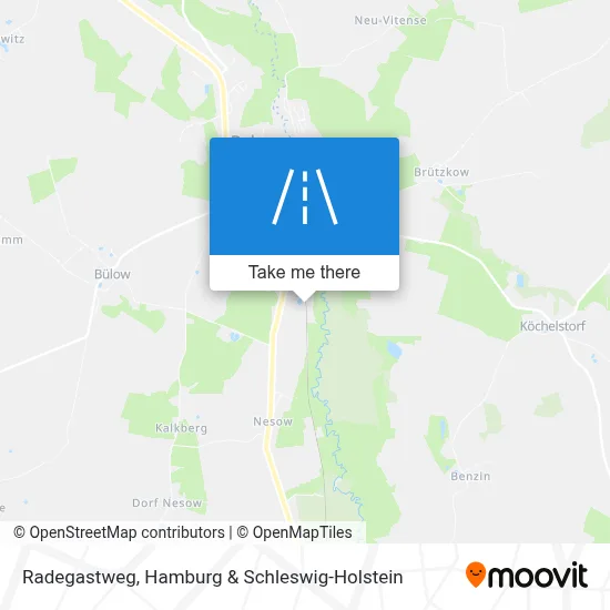 Radegastweg map