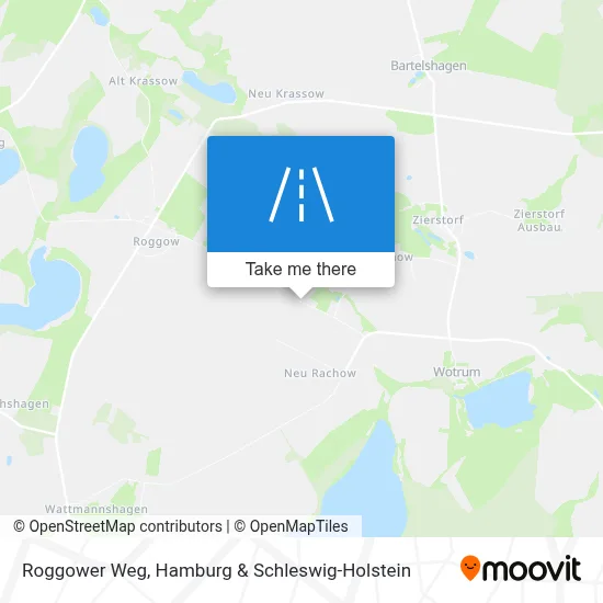 Roggower Weg map
