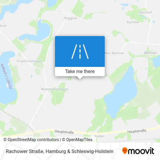 Rachower Straße map