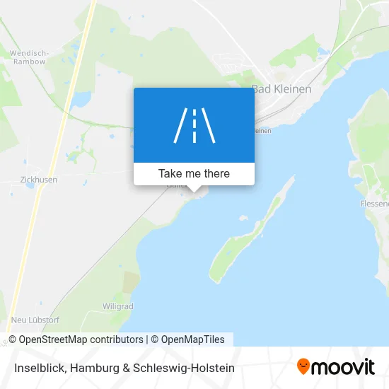 Inselblick map