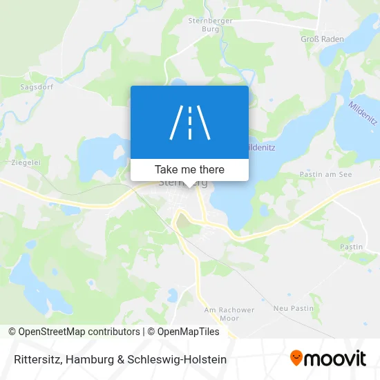Rittersitz map