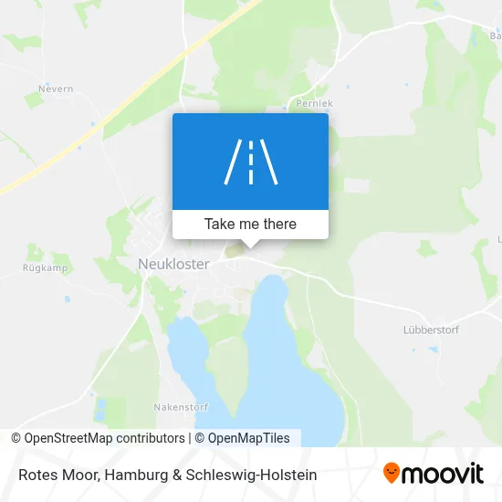 Rotes Moor map