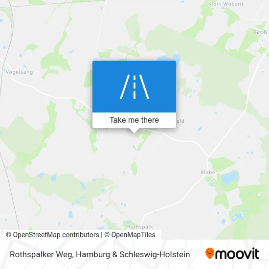 Rothspalker Weg map