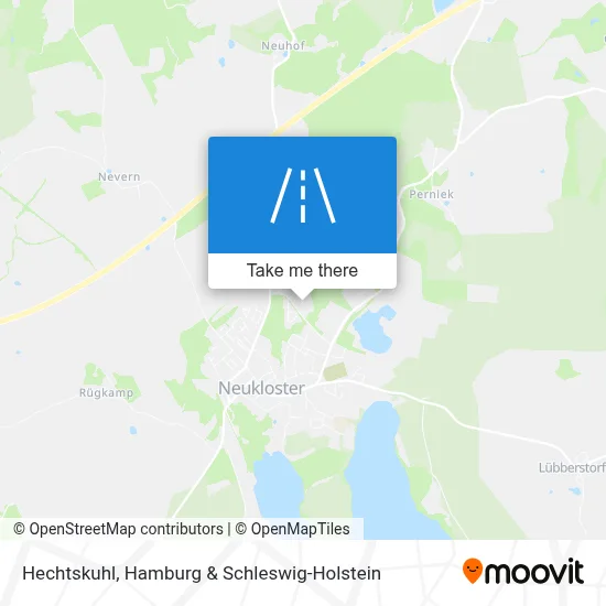 Hechtskuhl map