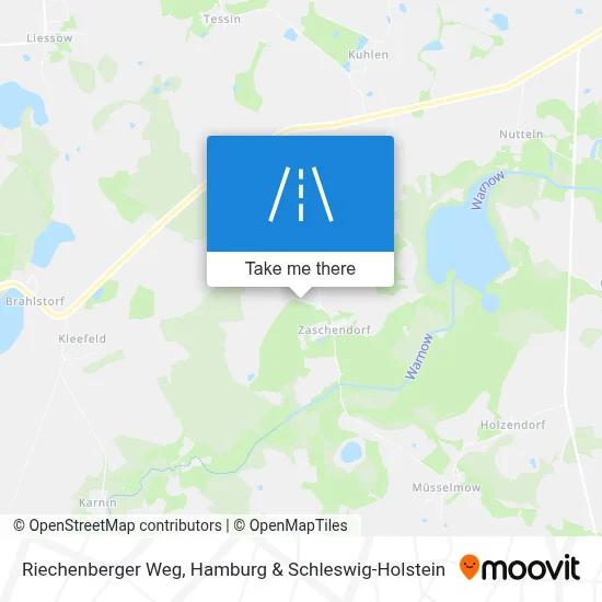 Riechenberger Weg map