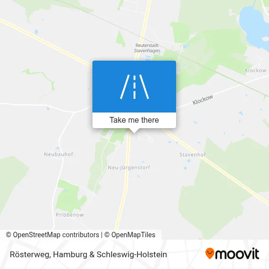 Rösterweg map
