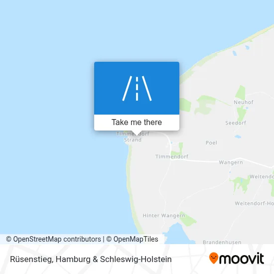 Rüsenstieg map