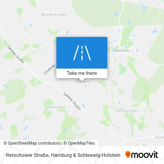 Retschower Straße map