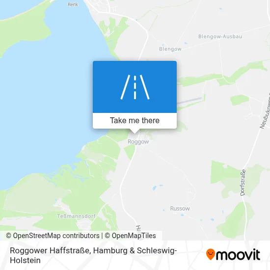 Roggower Haffstraße map