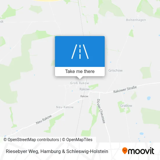 Riesebyer Weg map