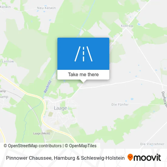 Pinnower Chaussee map