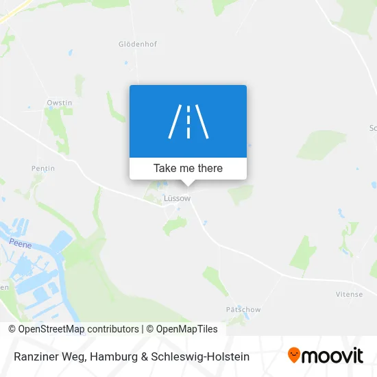 Ranziner Weg map
