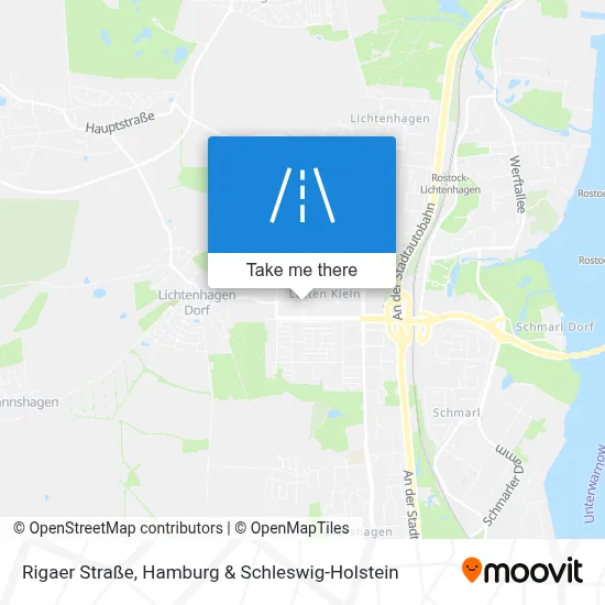 Rigaer Straße map