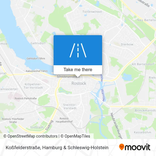 Koßfelderstraße map