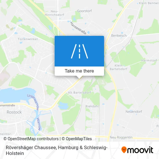 Rövershäger Chaussee map