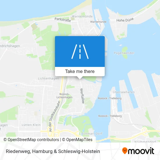 Riedenweg map
