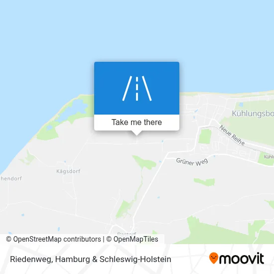 Riedenweg map