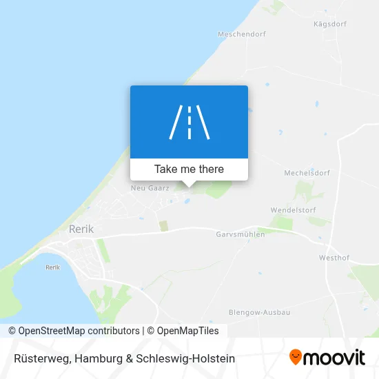 Rüsterweg map