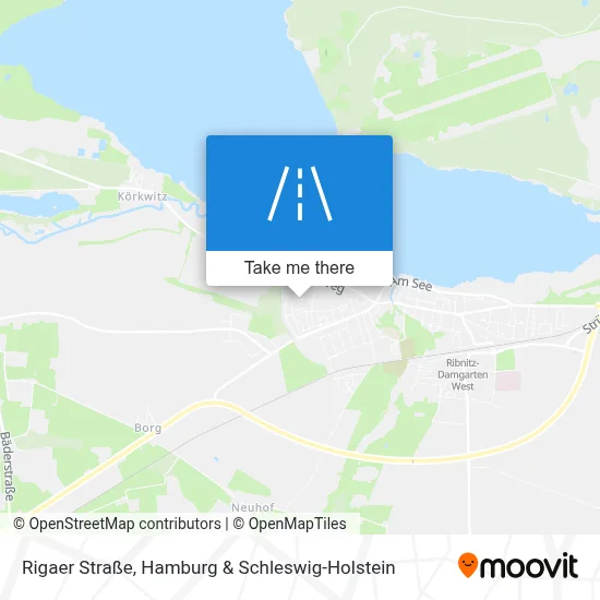 Rigaer Straße map