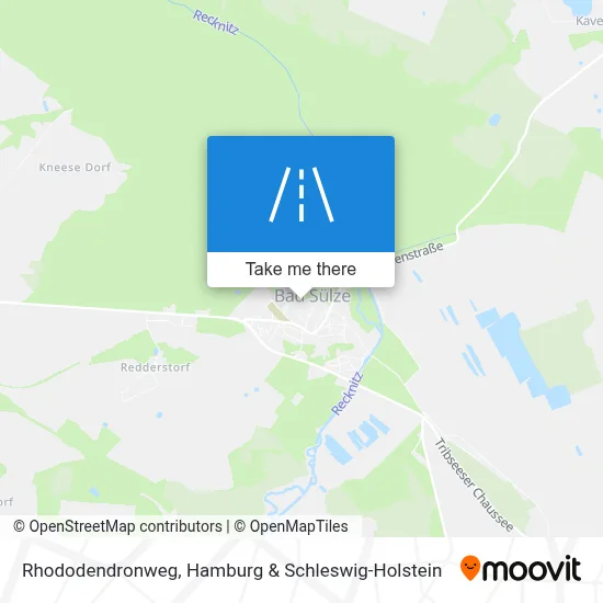 Rhododendronweg map