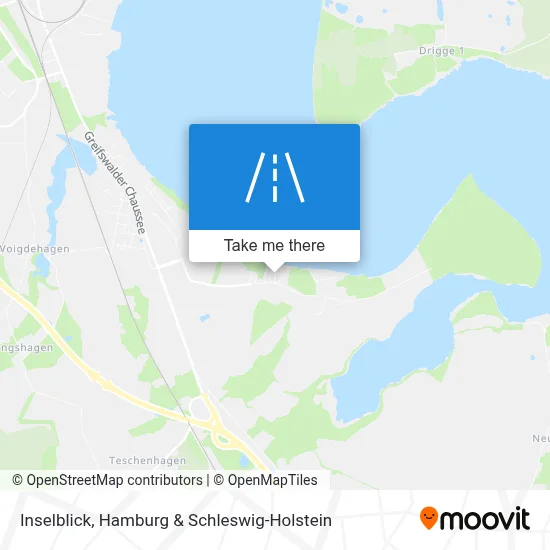 Inselblick map