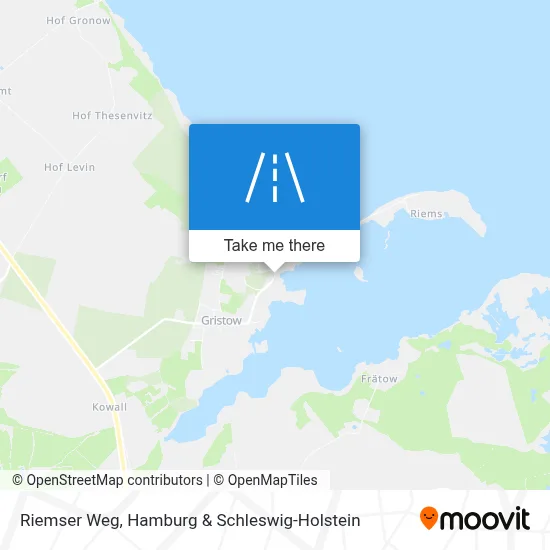 Riemser Weg map