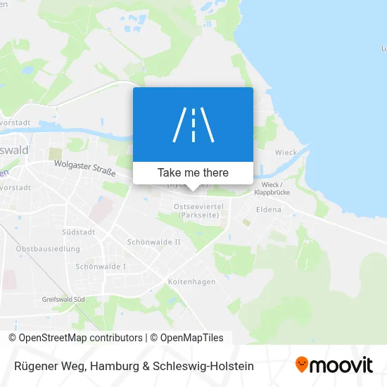 Rügener Weg map