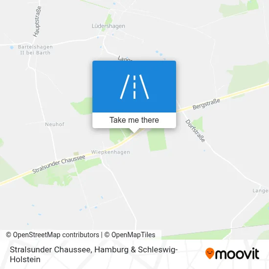 Stralsunder Chaussee map