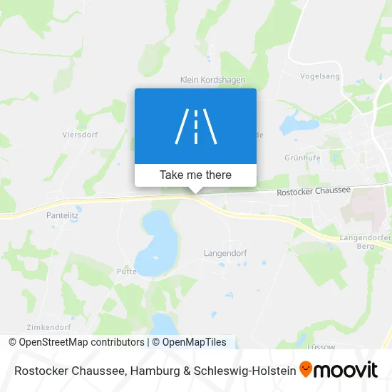 Rostocker Chaussee map
