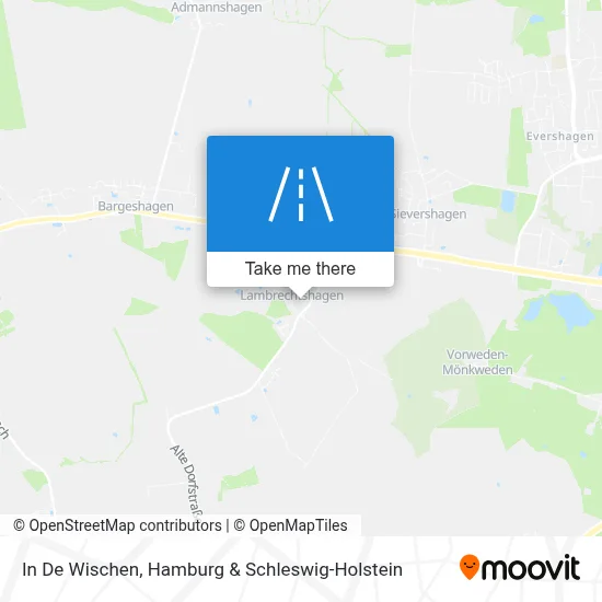 In De Wischen map