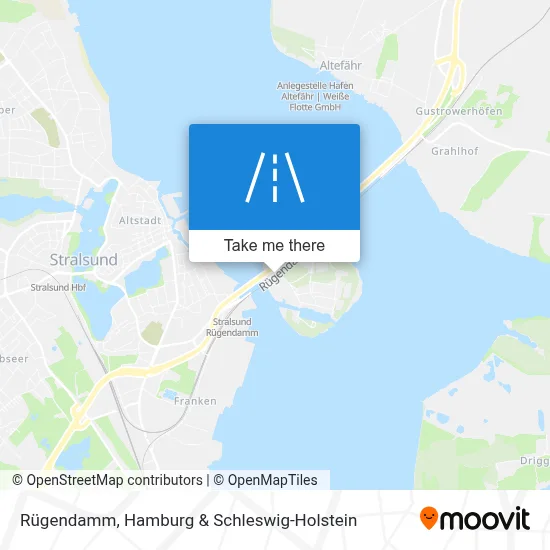 Rügendamm map